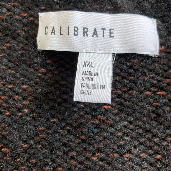Calibrate Black Chunky Crewneck Sweater - Picture 4 of 8